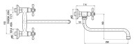 Смеситель универсальный Morava MK101.5/22 Rav Slezak