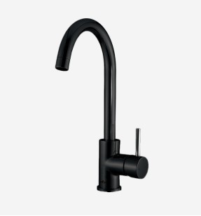 Смеситель для кухни Yen YN920302560 черный Webert