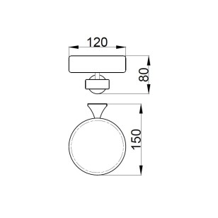 Мыльница Opera OA500101065 бронза Webert