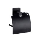 Держатель для туалетной бумаги HB8903 черный Haiba