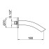 Излив Aria AC0869015 хром Webert