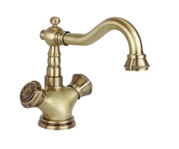 Смеситель для раковины Royal 10218/1 бронза Bronze de Luxe