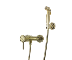 Гигиенический душ со смесителем Windsor 10133 бронза Bronze de Luxe