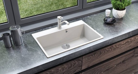 Кухонная мойка Quartz Forte 760-01 жасмин Ulgran