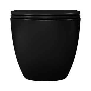 Унитаз подвесной безободковый Matrix DT1396025 черный DK