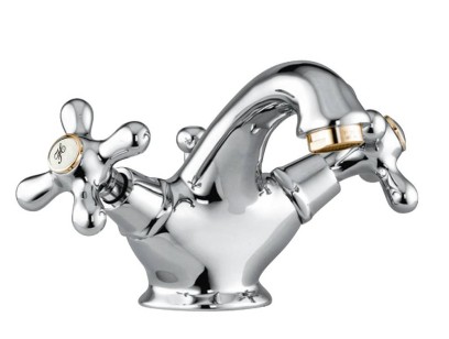 Смеситель для раковины Armony AM700108017 хром/золото Webert