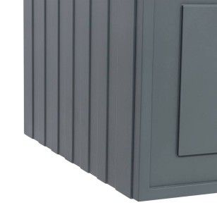 Тумба под раковину подвесная Cubo Twin FNC-01-CUB-G-80-2 серо-зеленая La Fenice