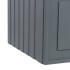 Тумба под раковину подвесная Cubo Twin FNC-01-CUB-G-80-2 серо-зеленая La Fenice