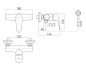 Смеситель для душа Amur AM781.5/2 Rav Slezak