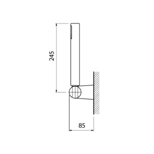 Душевой гарнитур Shower Set AC0116560 черный Webert