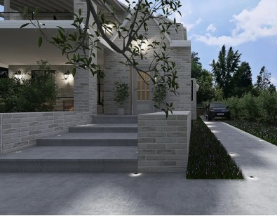 Ступень Угловая Westerwalder Klinker Atrium Loft Hellbeige 32x32 WKL 31160