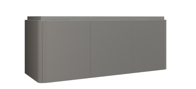 База под раковину Cezares Stylus 140x48x55 Grigio nuvola 55233