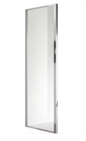 Неподвижная душевая стенка Акватек для комбинации с дверью профиль хромированное стекло прозрачное 800x2000 AQ NAA 6310-80
