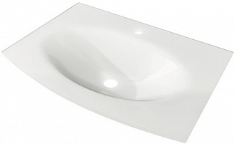 Стеклянная раковина Cezares Dalila 75x52 Extra Light 82415