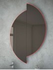 Зеркало бронзированное со встроенной подсветкой Cezares 30x80 45031