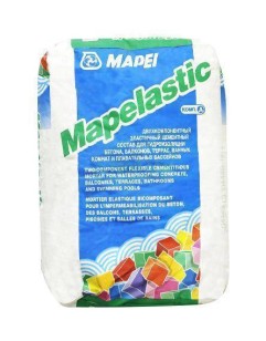Гидроизоляция Mapei Mapelastic сухой компонент А 24 кг