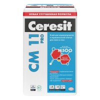 Клей для плитки Ceresit CM-11 PRO 25 кг