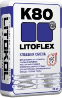 Клей для плитки и керамогранита Litokol Litoflex К-80 25 кг
