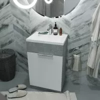 Тумба с раковиной 1MarKa Revo 50x35x85 У99085