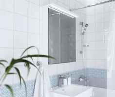 Зеркальный шкаф 1MarKa Соната 75x22x82 Ц0000007616 Зеркальный шкаф 1MarKa Соната 75x22x82 Ц0000007616