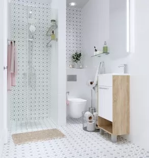 Тумба с раковиной 1MarKa Lira 39x22x85 У85922