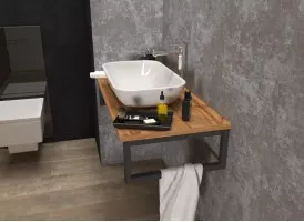 Столешница 1MarKa Grunge Loft 90x48x25.5 У85831