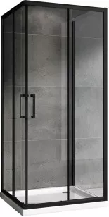 Душевой уголок Schwarzer Diamant 80x195 Abber AG02080B-S80B