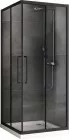 Душевой уголок Abber Schwarzer Diamant 80x195 AG02080BH