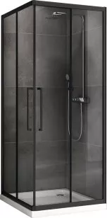 Душевой уголок Abber Schwarzer Diamant 80x195 AG02080BH