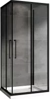 Душевой уголок Schwarzer Diamant 100x195 Abber AG02100BH-S100B