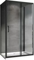 Душевой уголок Schwarzer Diamant 100x195 Abber AG30160B-S100B-S100B