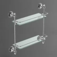 Полка двойная ArtMax Antic Crystal AM-2682BSJ-Do