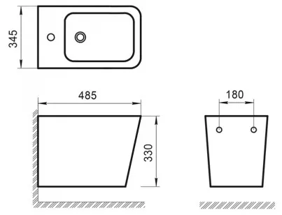 Душевой уголок BelBagno Acqua 90x90x195 ACQUA-R-2-90-C-Cr