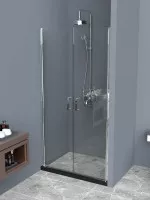 Душевая дверь в нишу BelBagno Uno 80x185 UNO-B-2-80-C-Cr
