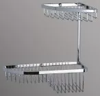 Полка двойная ArtMax AM-G-2822-Br