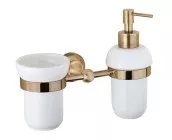 Стакан и диспенсер подвесные Cezares Aphrodite APHRODITE-TDTS-02