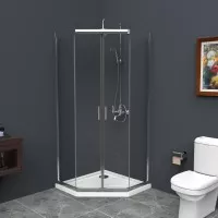 Душевой уголок BelBagno Uno-195 90x90x195 UNO-195-P-2-90-C-Cr Душевой уголок BelBagno Uno-195 90x90x195 UNO-195-P-2-90-C-Cr