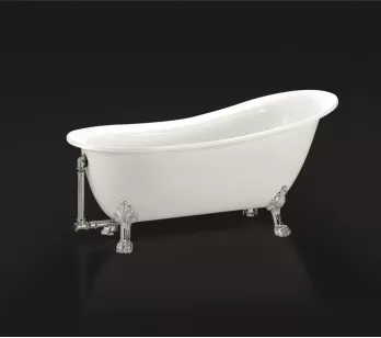 Акриловая ванна BelBagno 154.5x76x83 BB06-1550