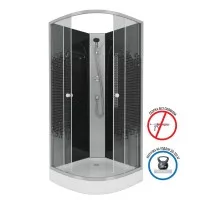 Душевая кабина Eco 90x90x200 Niagara NG-4501-08BK