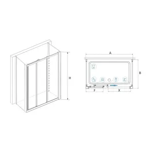 Душевой уголок RGW Classic 110x80x185 04094018-011P