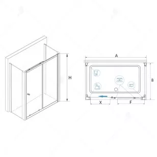 Душевой уголок RGW Classic 130x100x185 040945310-011P