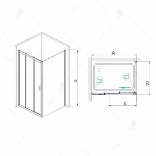 Душевой уголок RGW Passage 120x90x195 060873129-011P