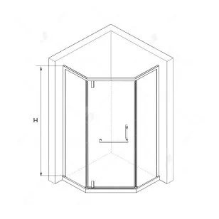 Душевой уголок RGW Hotel 90x90x195 350608499-14