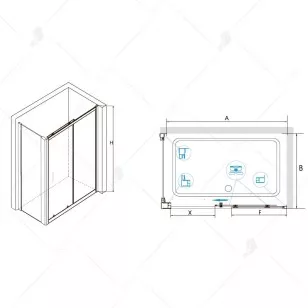 Душевой уголок RGW Classic 100x90x185 32094890-014