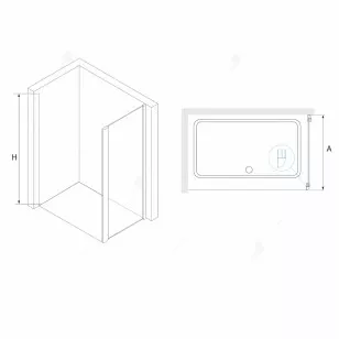 Боковая панель RGW 80x195 01220108-21