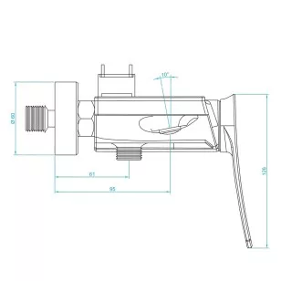 Душевая стойка RGW Shower Panels 51140133-06