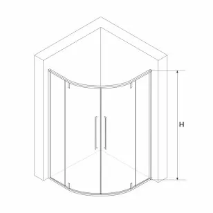 Душевой уголок RGW Stilvoll 80x80x200 06325388-11