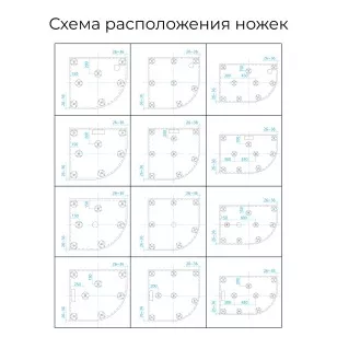 Душевой поддон RGW Stone Tray 90x90 16153099-01