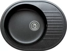 Мойка R-122 черный 45.5x20 Tolero R-122 №911 Черн