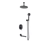 Душевая система Scandi черный Bronze de Luxe 14582/1B